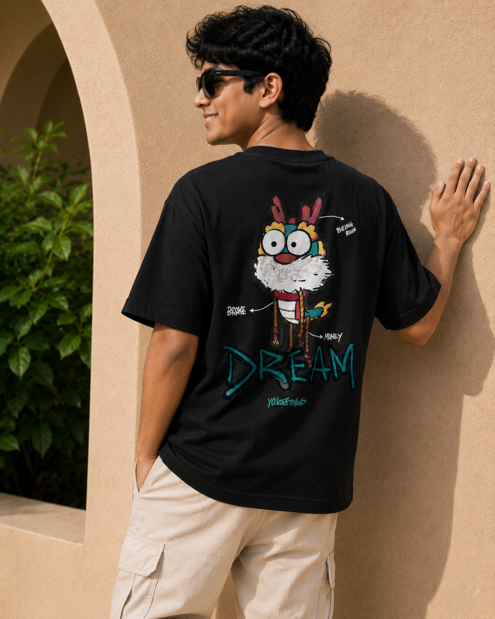 Dream Graphic T-Shirt - Black